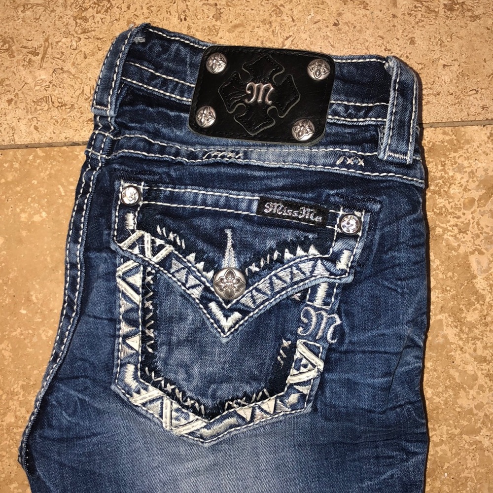 Miss me crop jean